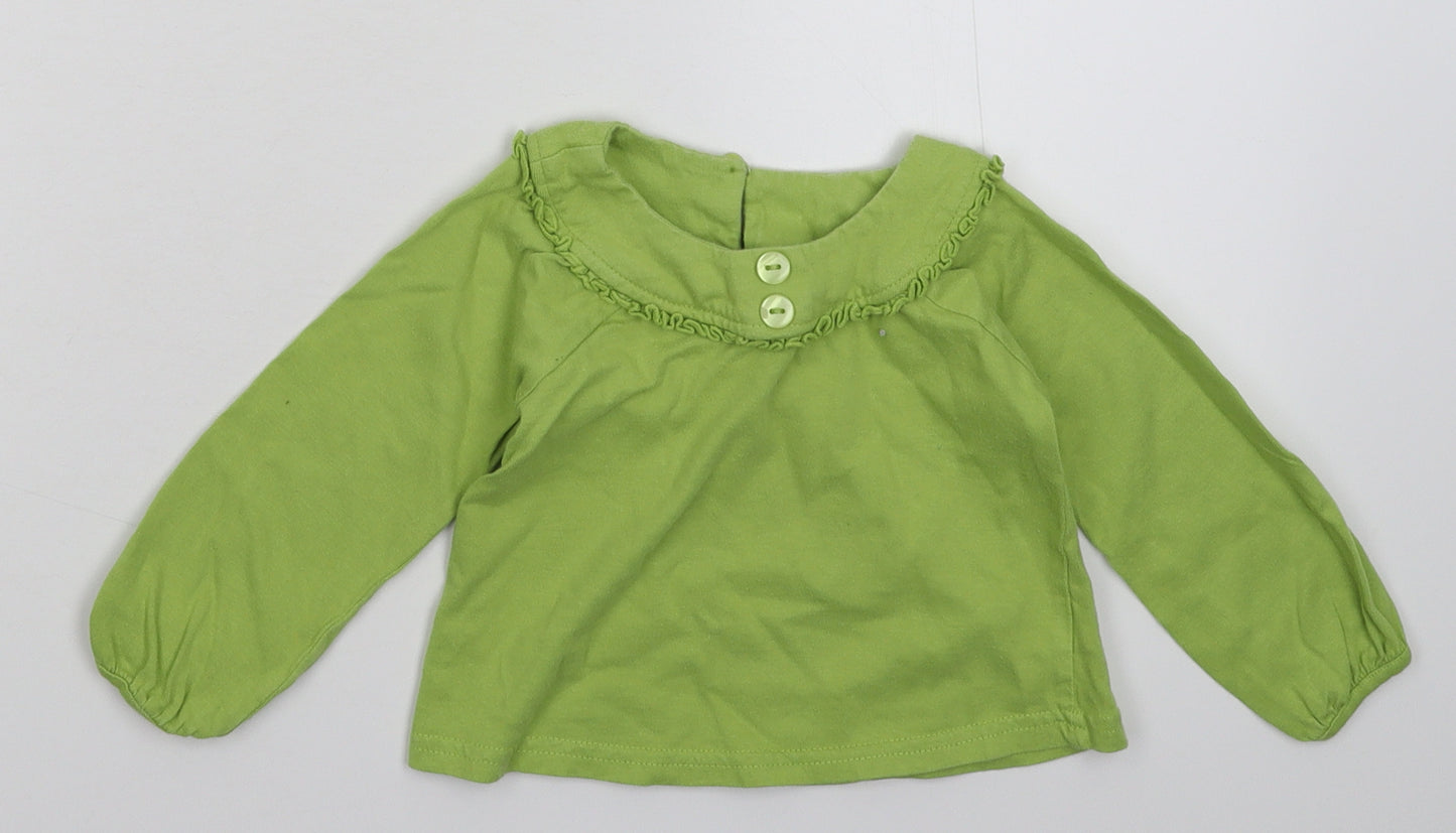 George Baby Green   Pullover Jumper Size 9-12 Months