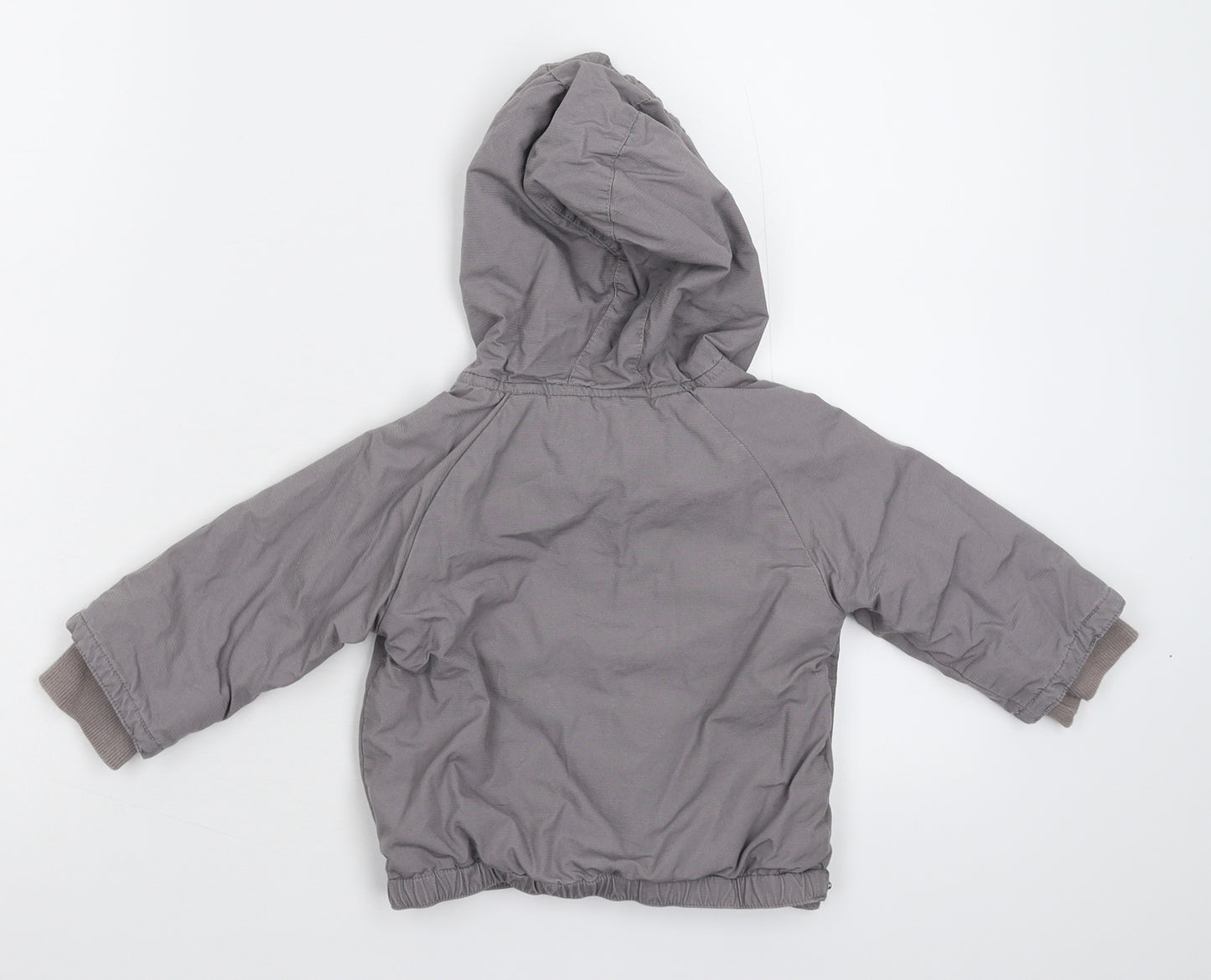 Okaidi Baby Grey   Jacket  Size 12 Months