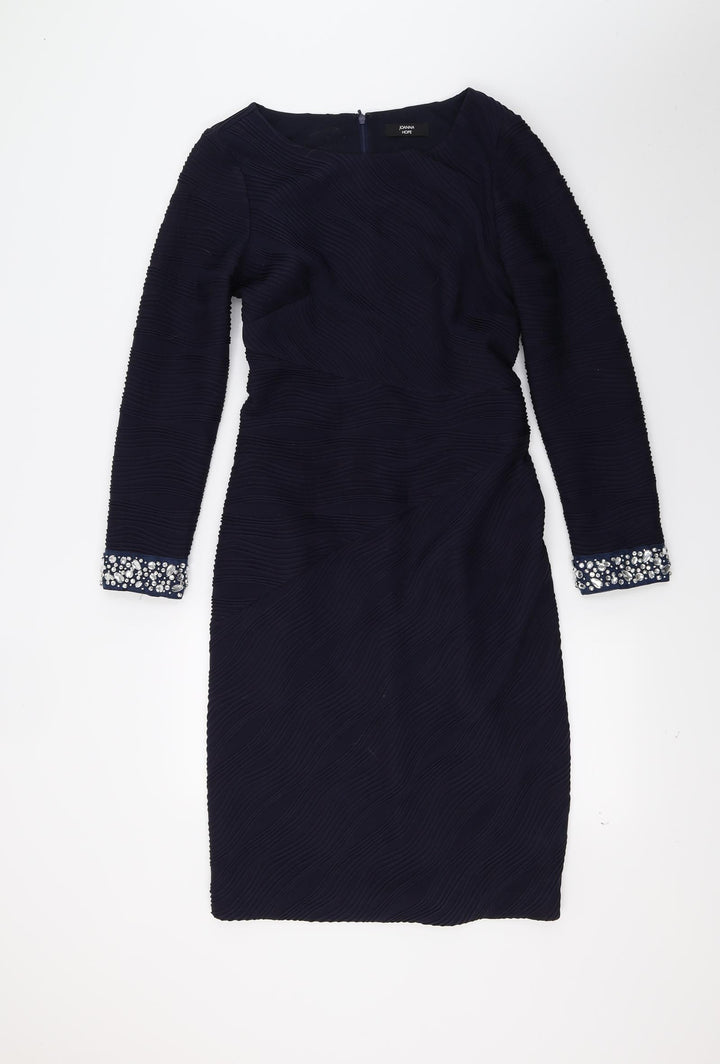 Joanna Hope Womens Blue   A-Line  Size 10