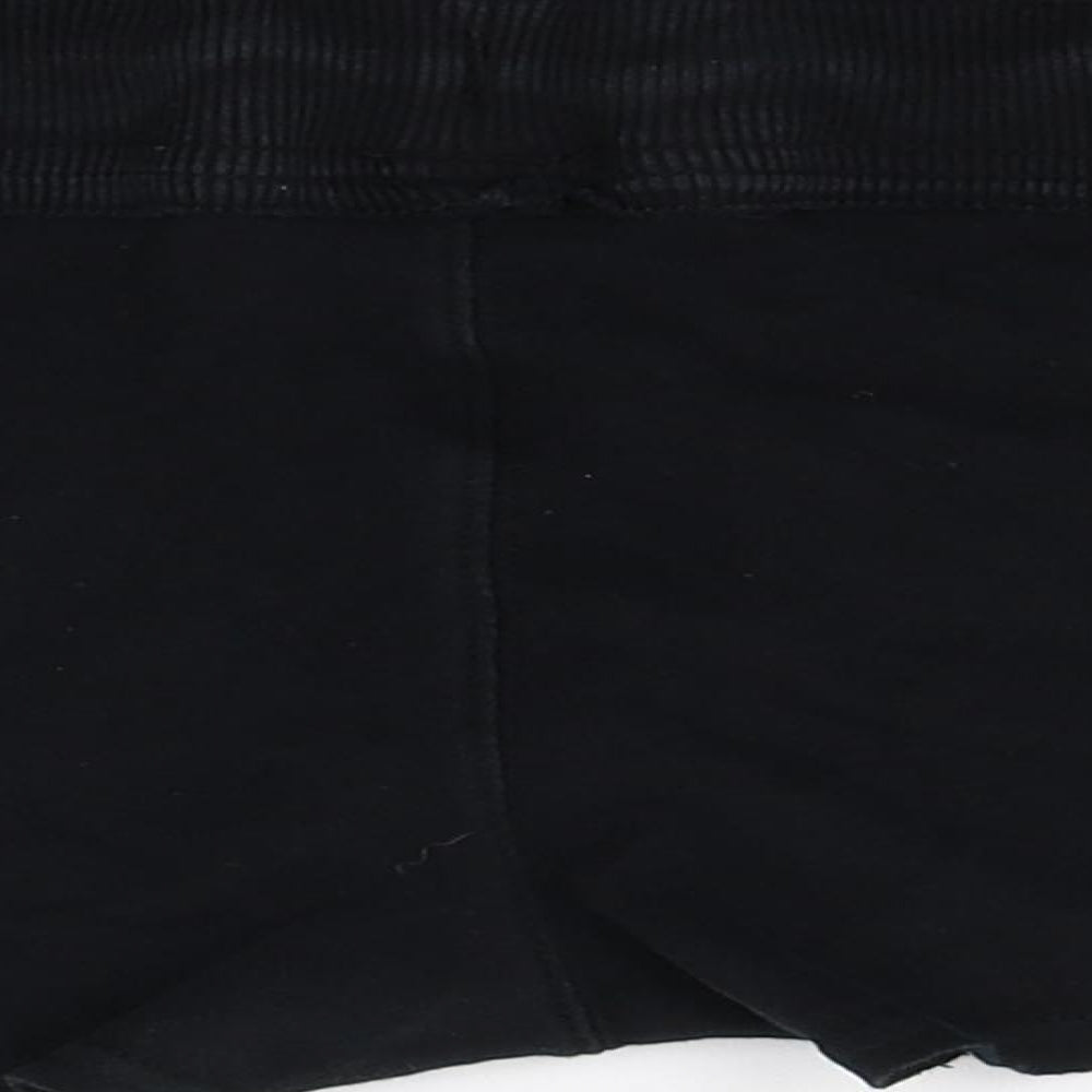 Topshop Womens Black   Cut-Off Shorts Size 14