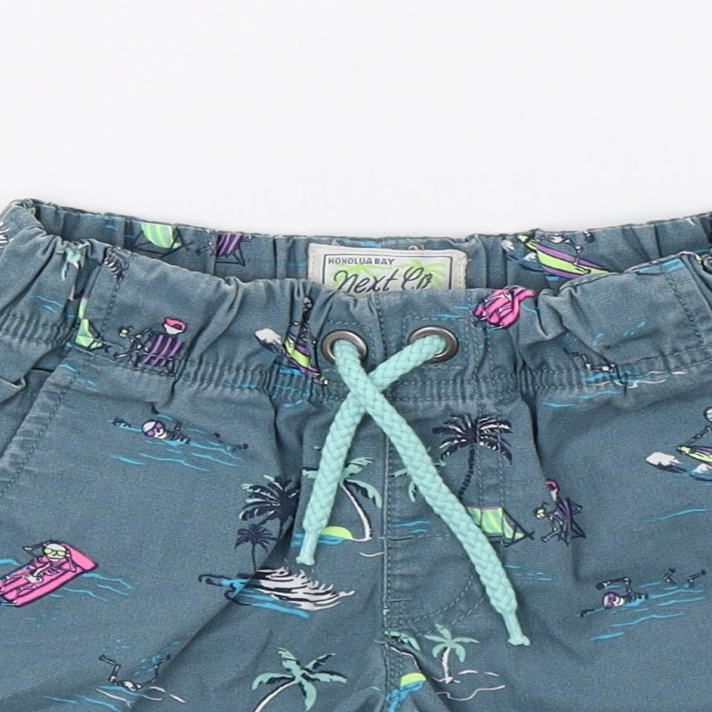 NEXT Boys Blue  Denim Bermuda Shorts Size 4 Years - Beach