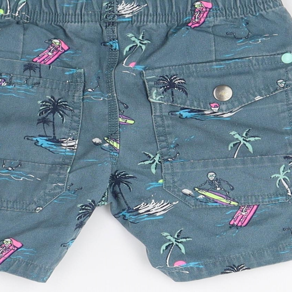 NEXT Boys Blue  Denim Bermuda Shorts Size 4 Years - Beach
