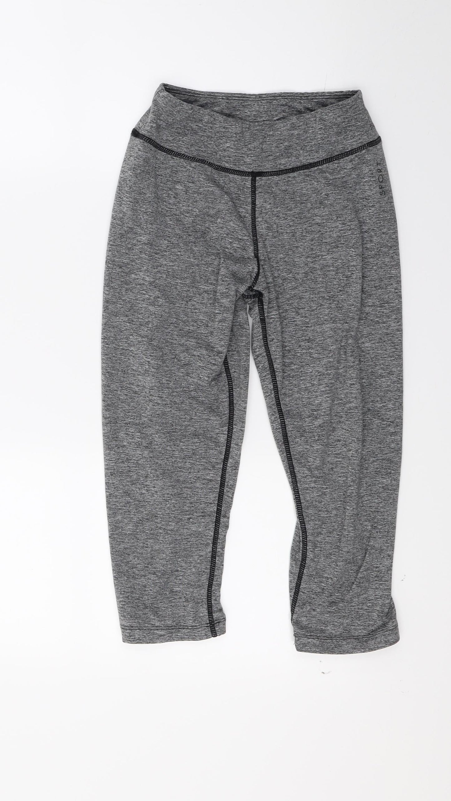 Elite sports Womens Grey   Athletic Shorts Size 8