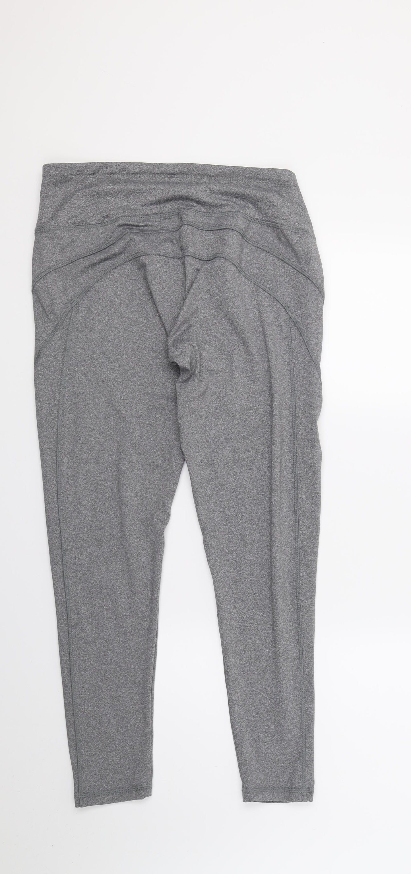 Workout Womens Grey   Sweatpants Leggings Size 12 L25 in