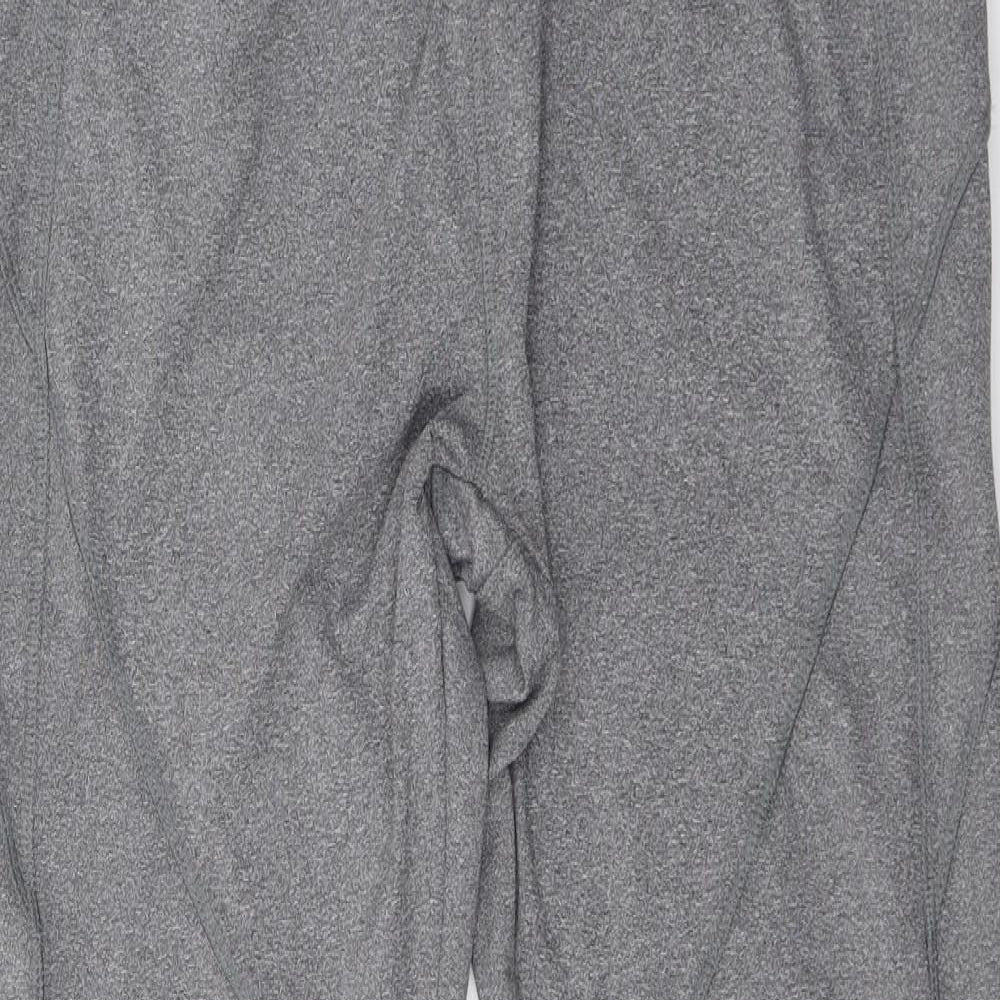 Workout Womens Grey   Sweatpants Leggings Size 12 L25 in