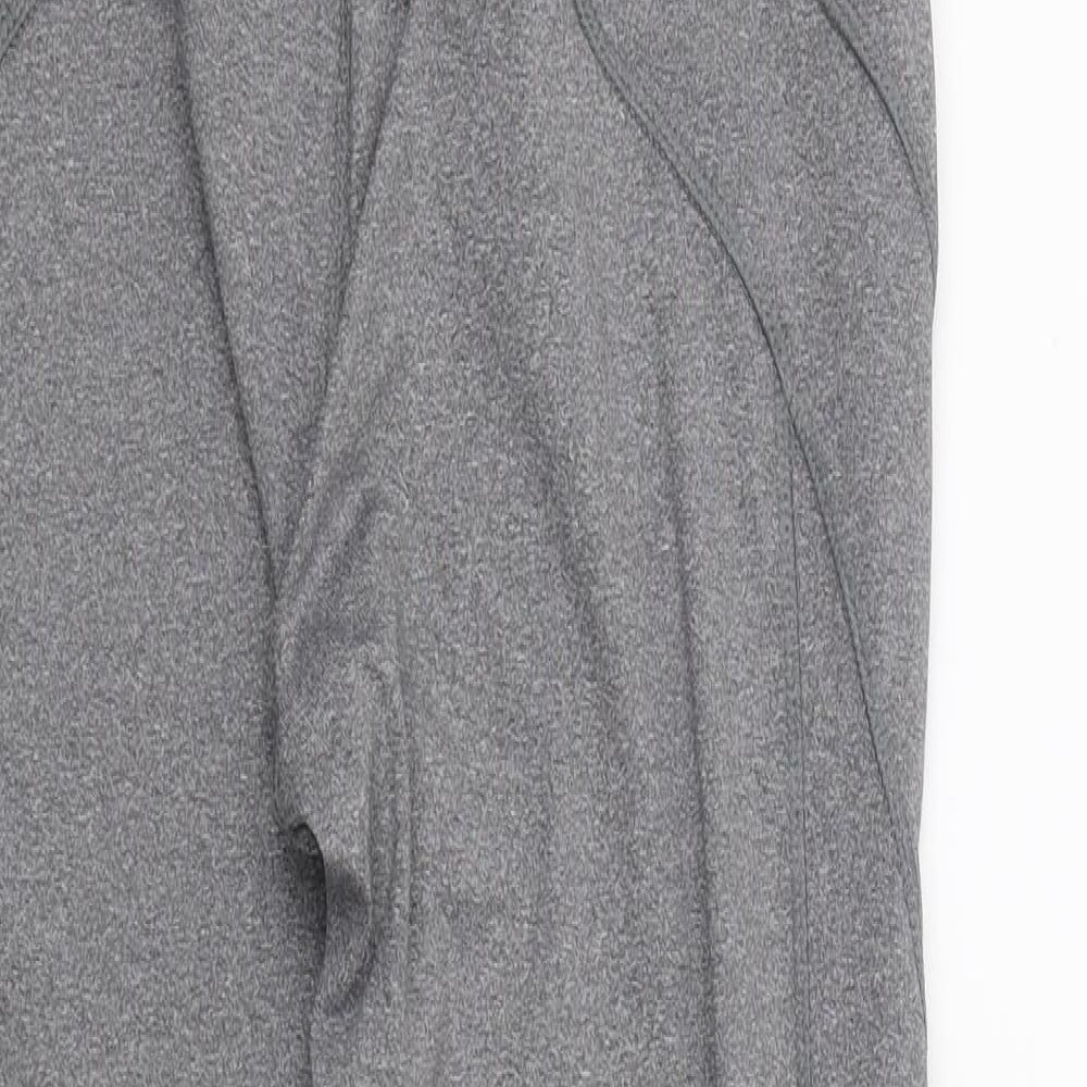 Workout Womens Grey   Sweatpants Leggings Size 12 L25 in