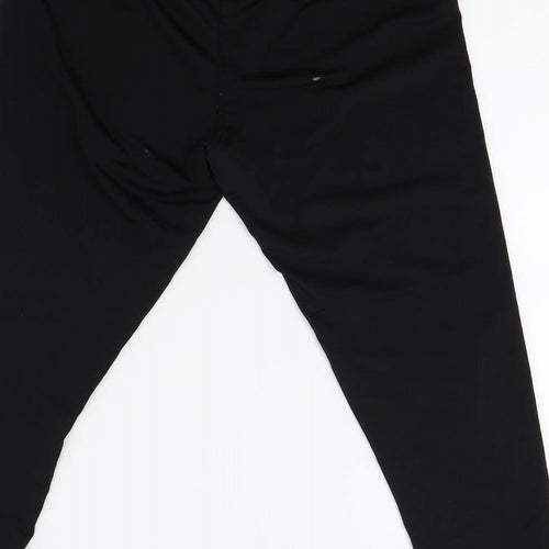 Missguided Womens Black   Cropped Leggings Size 10