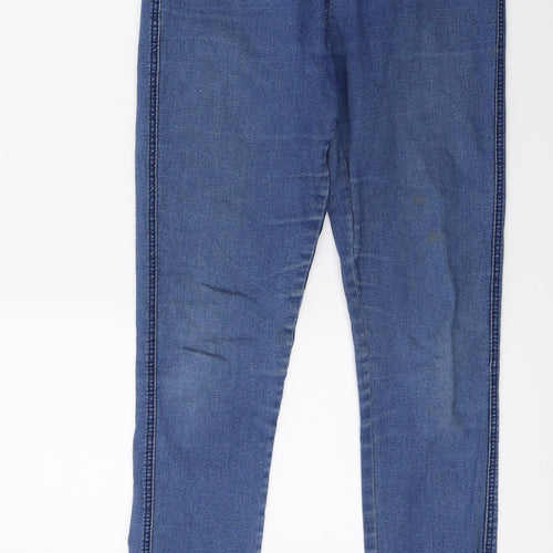 Denim Club Womens Blue  Denim Skinny Jeans Size 12 L28 in