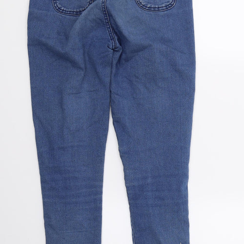 Denim Club Womens Blue  Denim Skinny Jeans Size 12 L28 in