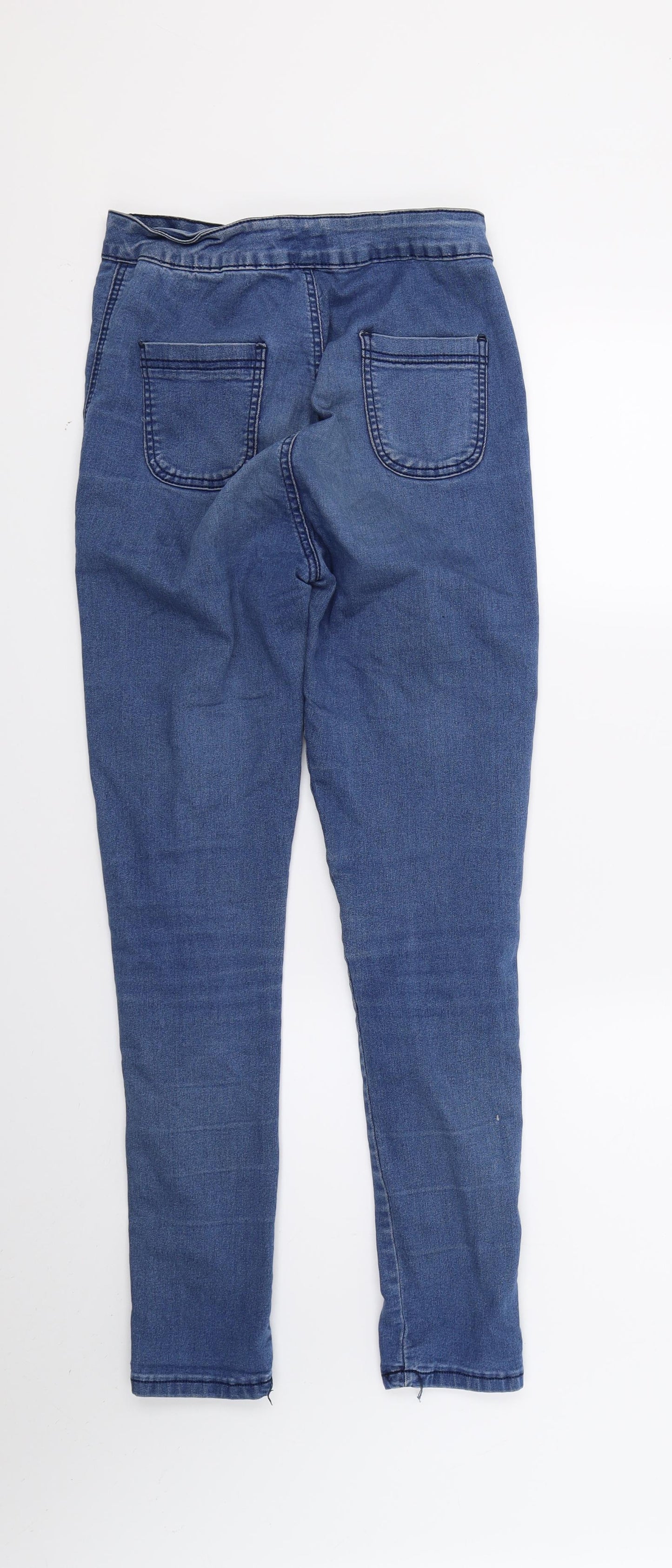 Denim Club Womens Blue  Denim Skinny Jeans Size 12 L28 in