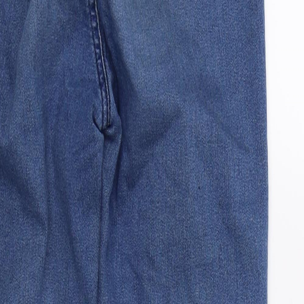 Denim Club Womens Blue  Denim Skinny Jeans Size 12 L28 in