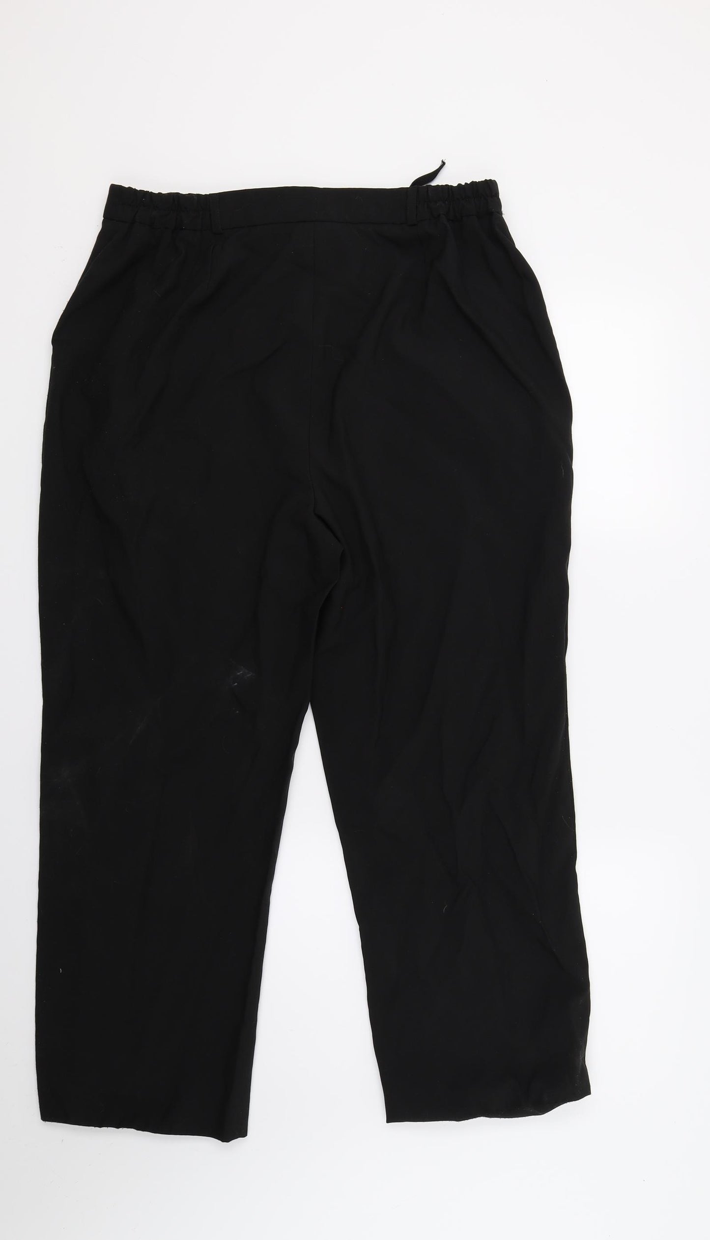 Bonmarché Womens Black   Trousers  Size 18 L23 in