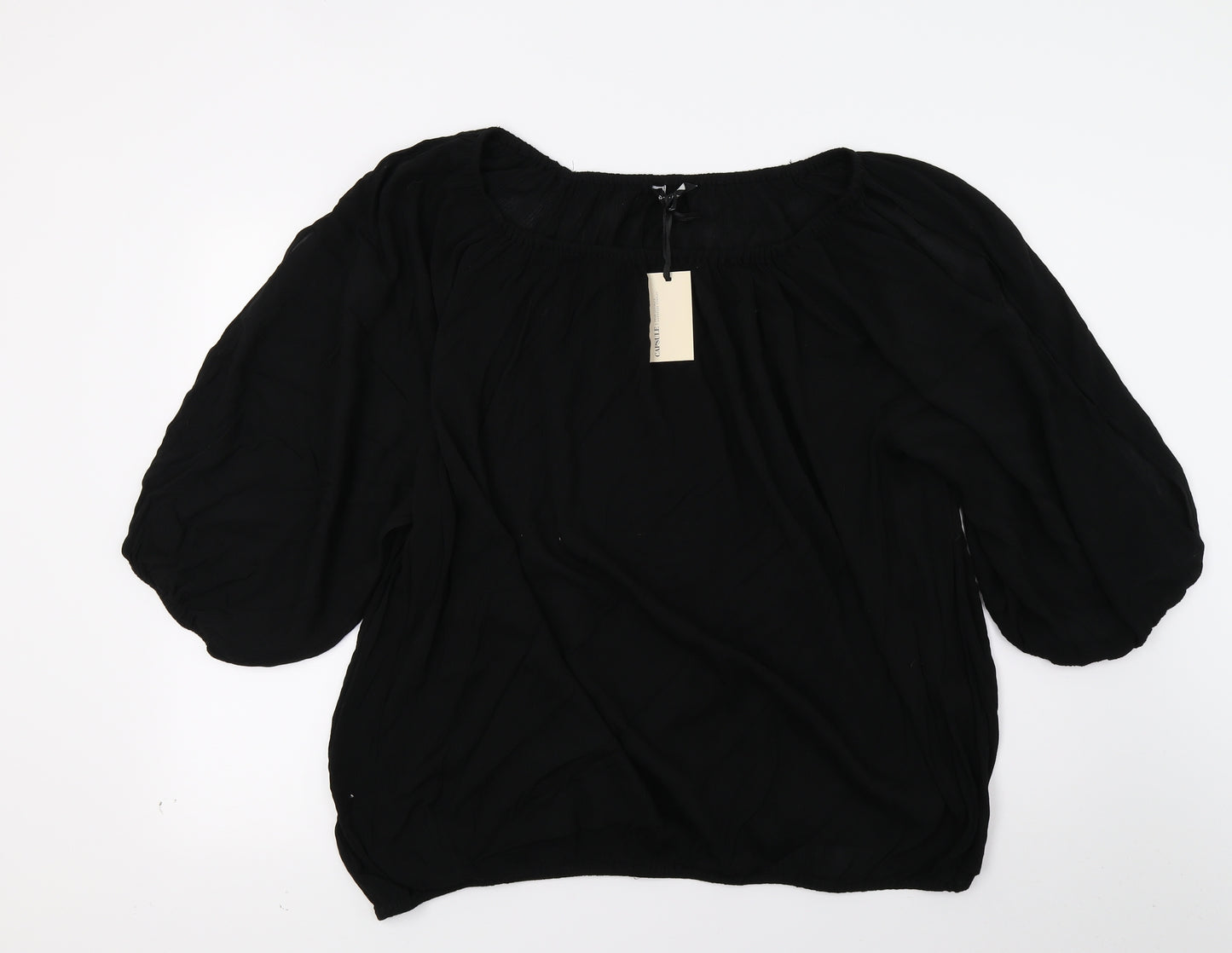 Capsule Womens Black   Basic Blouse Size 22