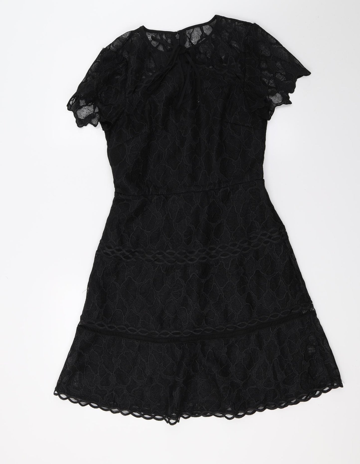 Reiss Womens Black   A-Line  Size 8