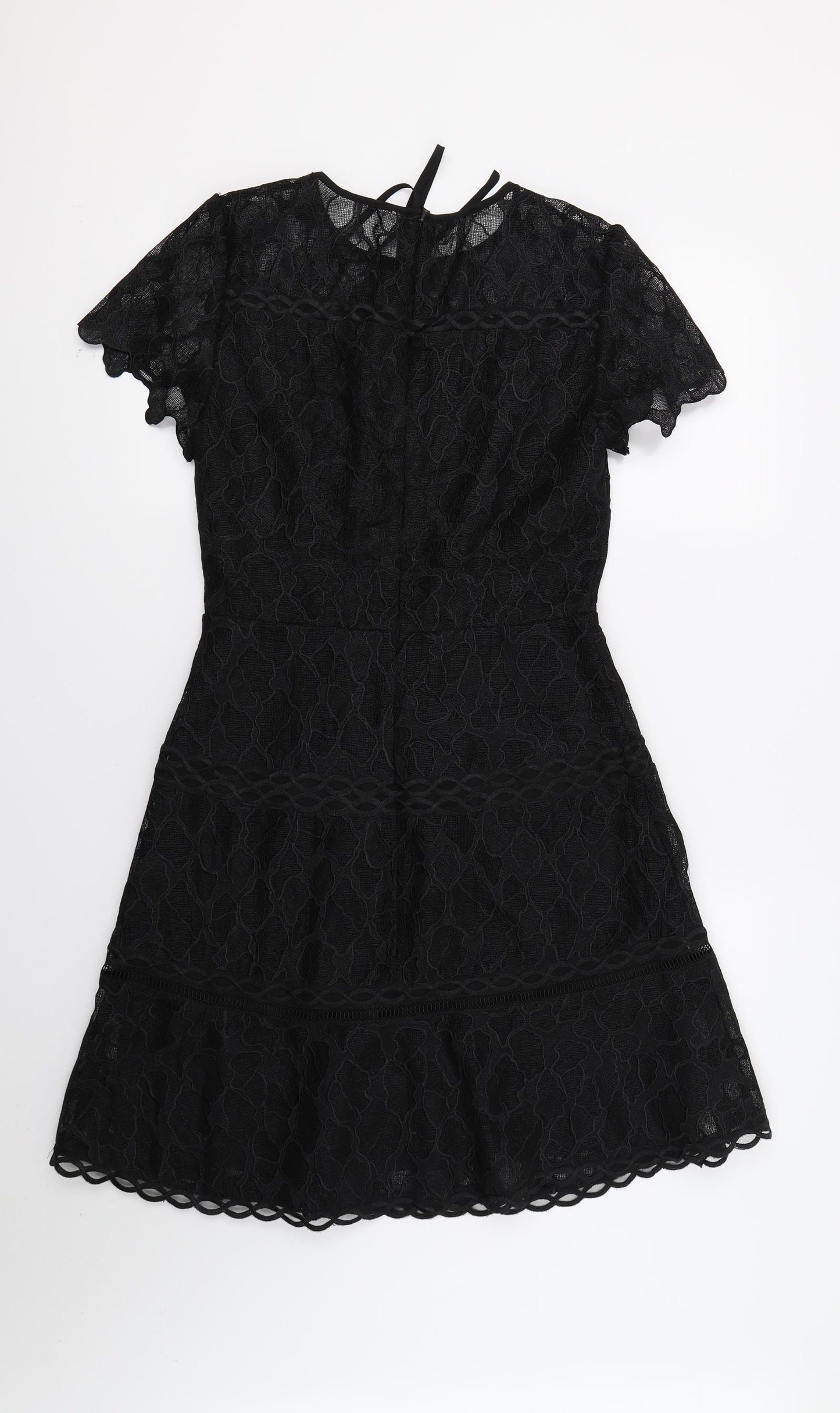 Reiss Womens Black   A-Line  Size 8