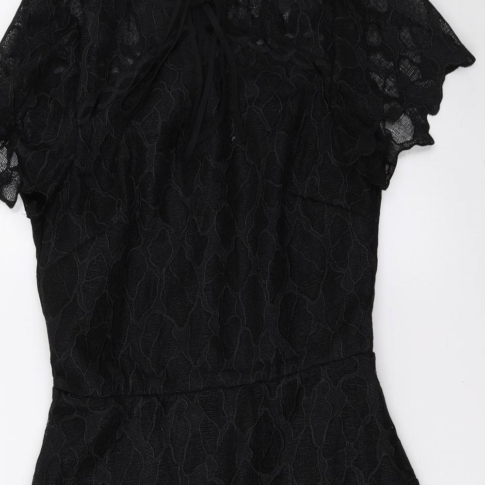 Reiss Womens Black   A-Line  Size 8
