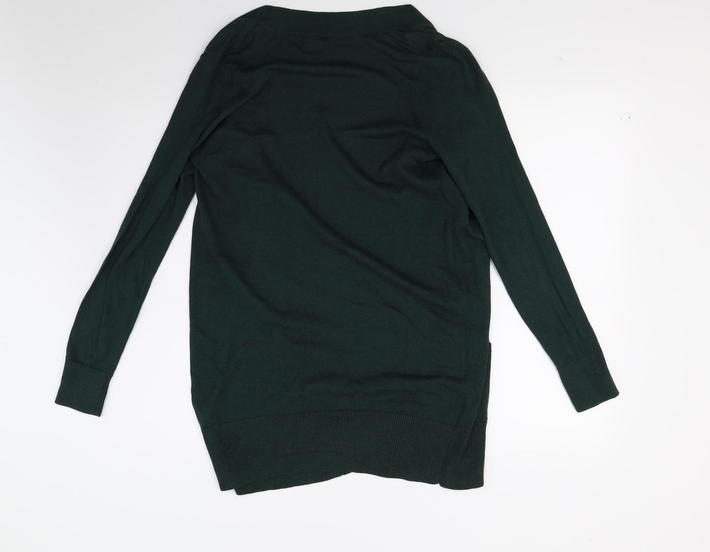 F&F Womens Green  Knit Cardigan Jumper Size 8
