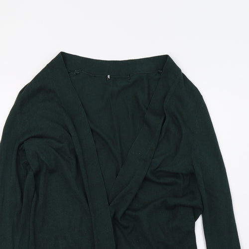 F&F Womens Green  Knit Cardigan Jumper Size 8