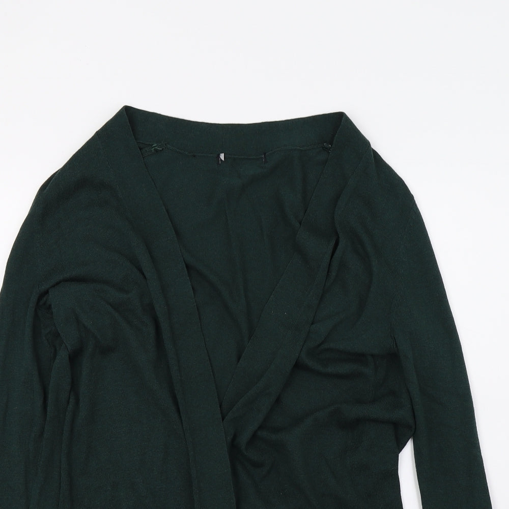 F&F Womens Green  Knit Cardigan Jumper Size 8