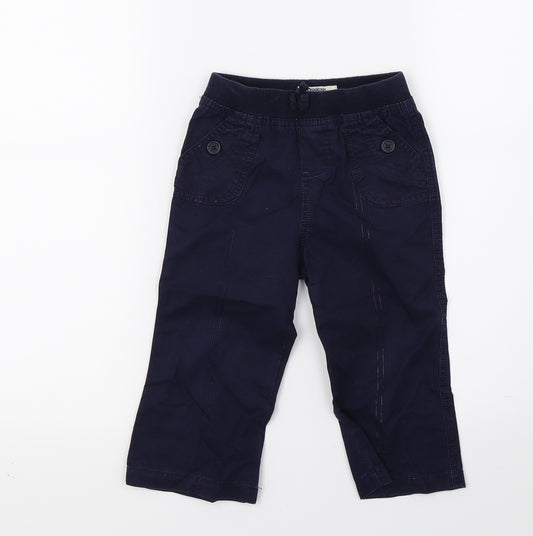 Front view of Osh Kosh girls’ blue denim skinny jeans, size 2, years