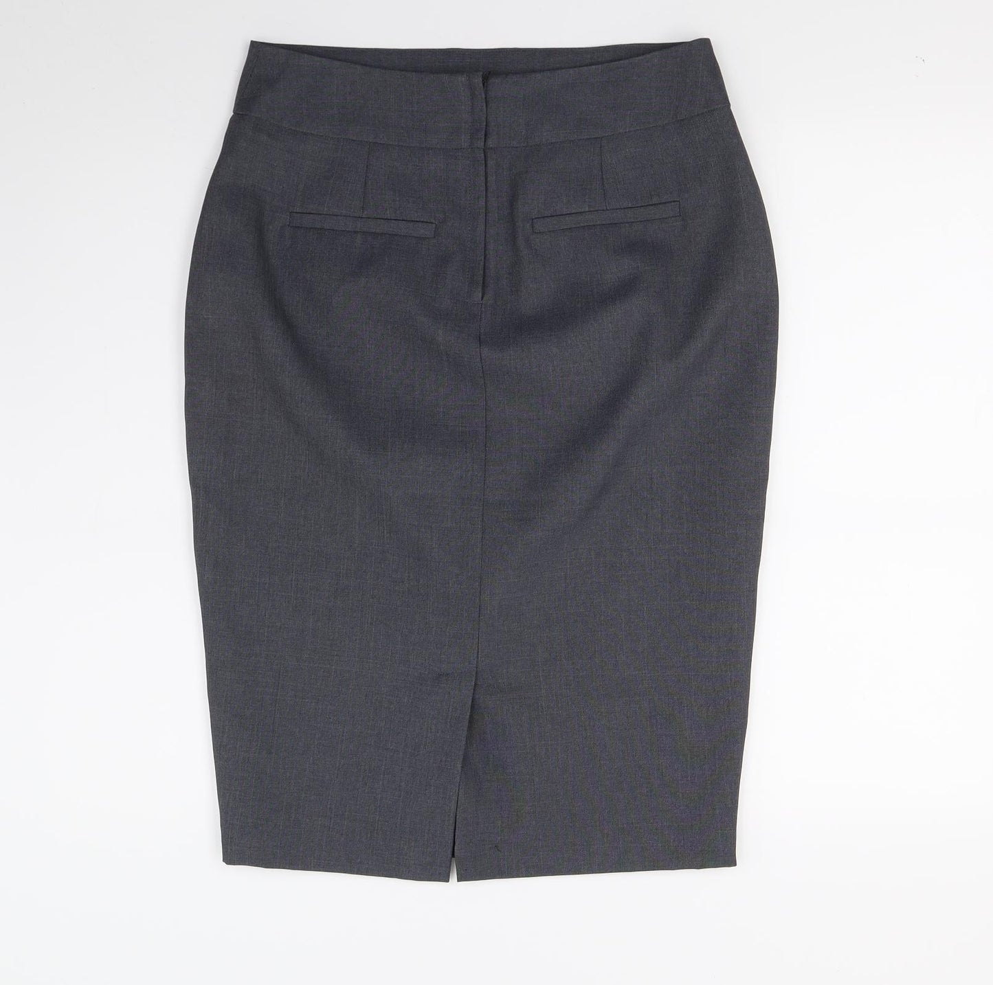 Dorothy Perkins Womens Grey   A-Line Skirt Size 10