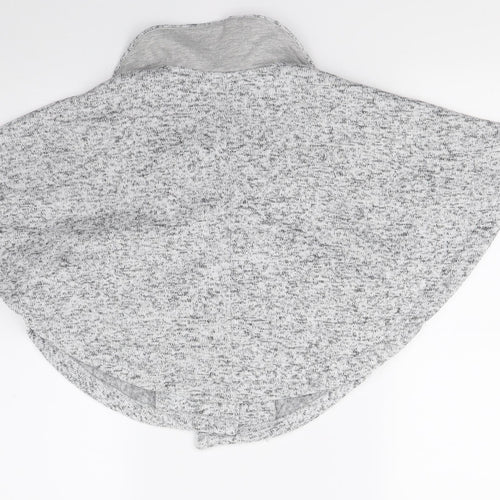 Studio Girls Grey   Overcoat Poncho Size 5 Years