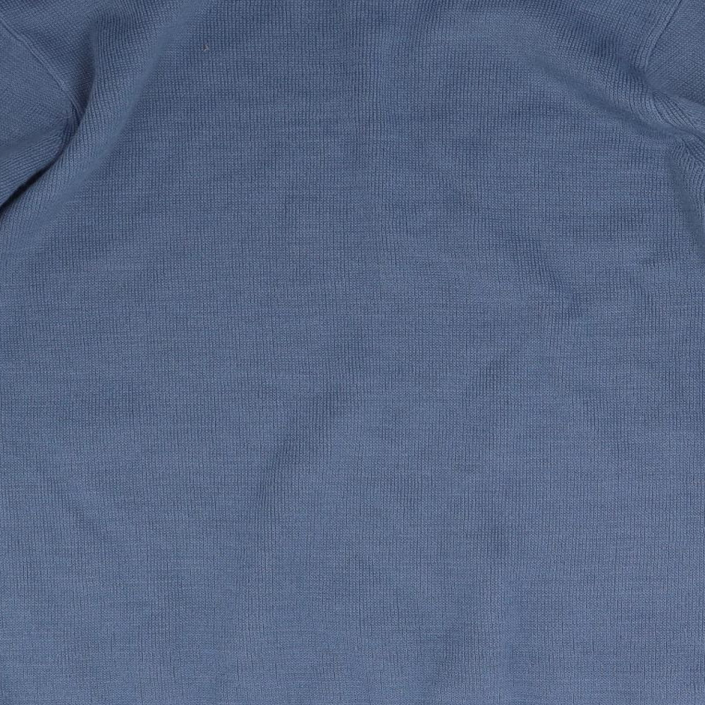 Bonmarch Womens Blue  Knit Pullover Jumper Size S