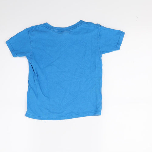 Gilden Boys Blue   Basic T-Shirt Size XS  - Isle of Man