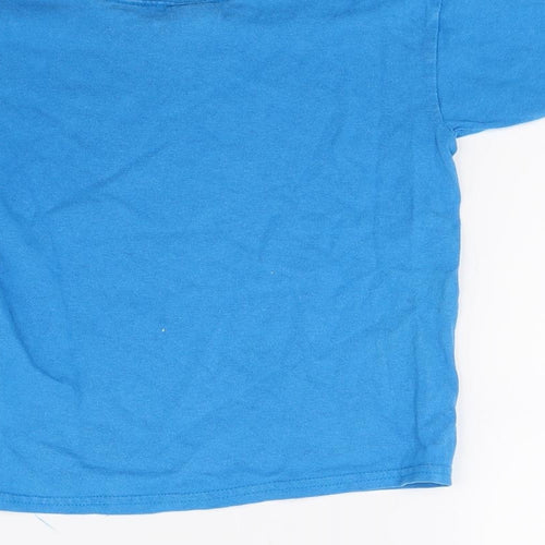 Gilden Boys Blue   Basic T-Shirt Size XS  - Isle of Man