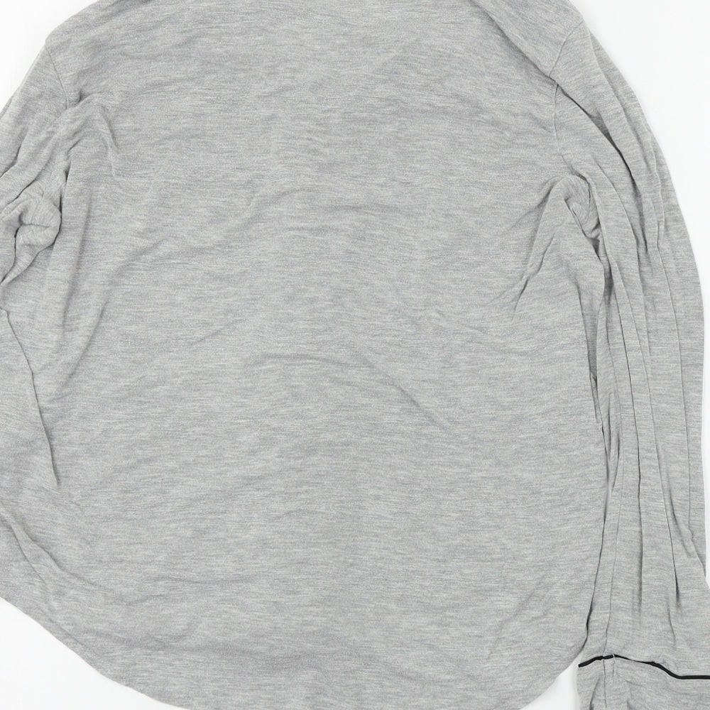 Victoria's Secret  Womens Grey   Basic Button-Up Size S