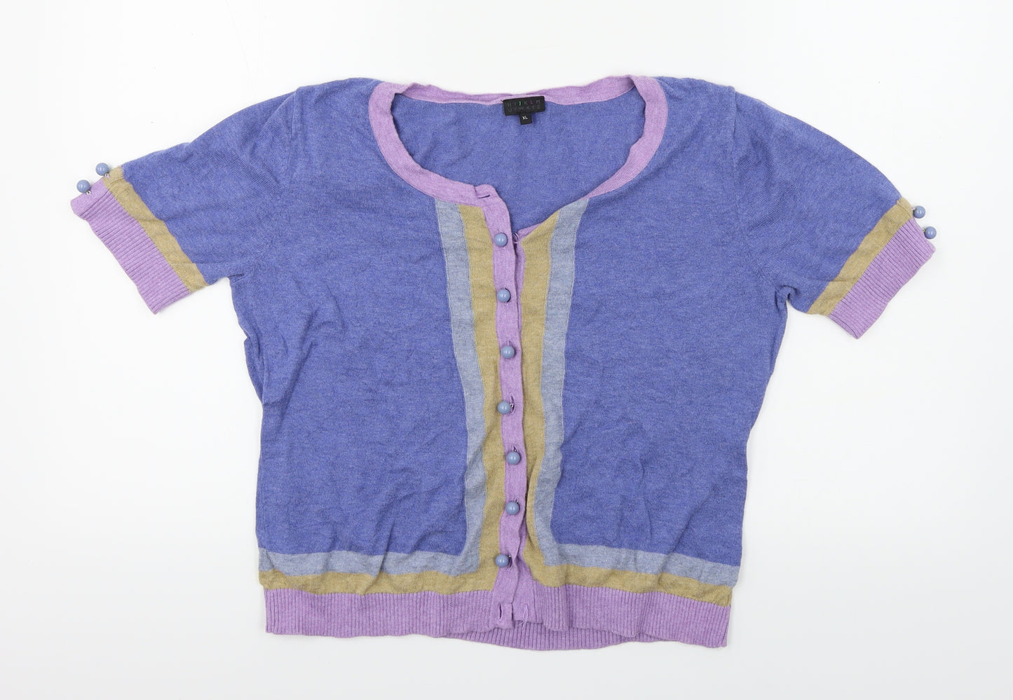 HIJKLM  Womens Blue   Cardigan Jumper Size XL