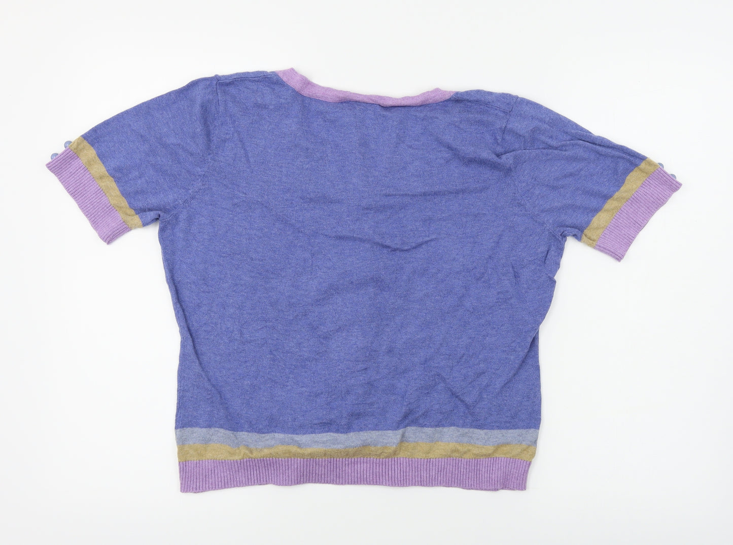 HIJKLM  Womens Blue   Cardigan Jumper Size XL