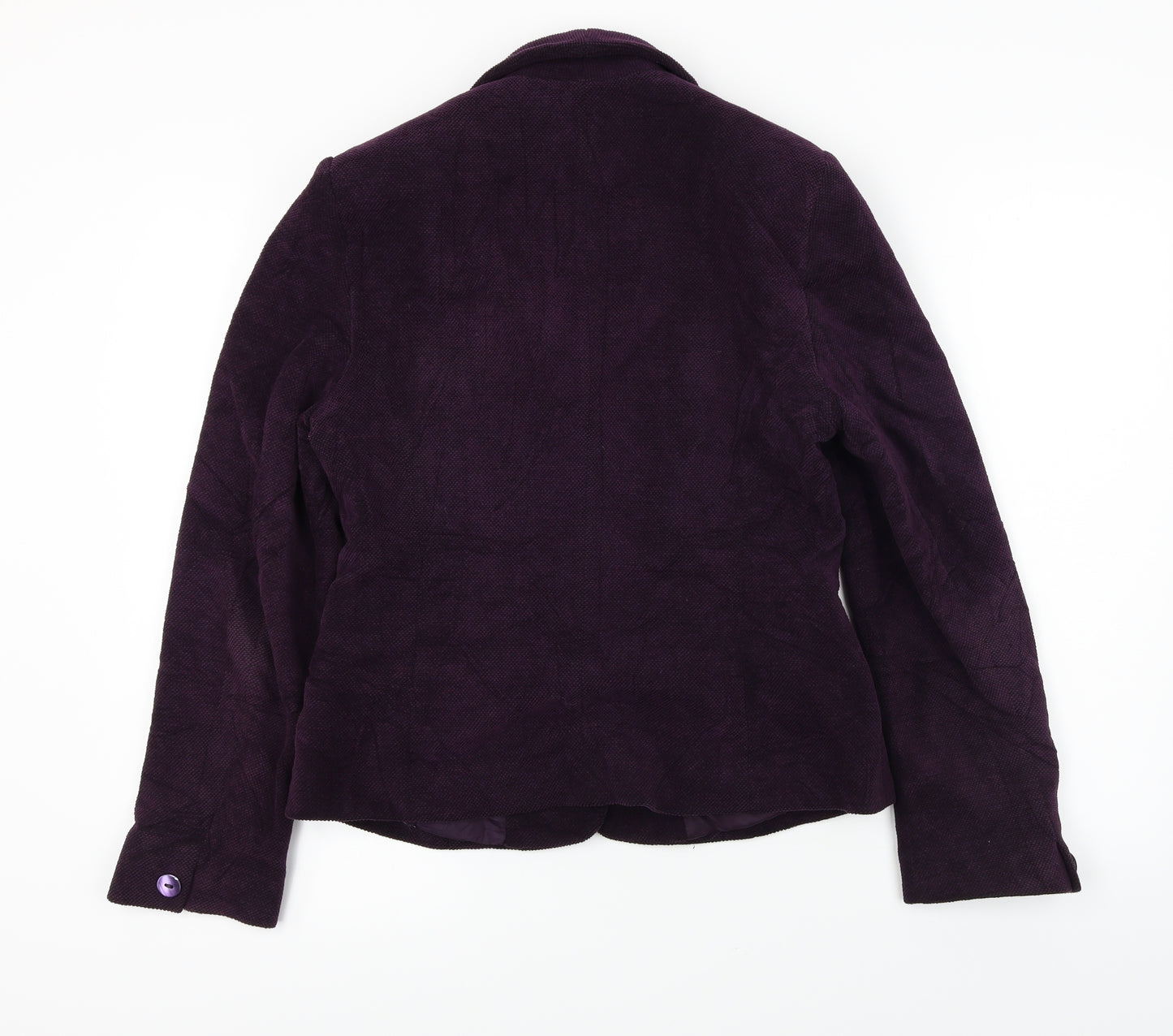 Kaliko  Womens Purple   Jacket Coat Size 12