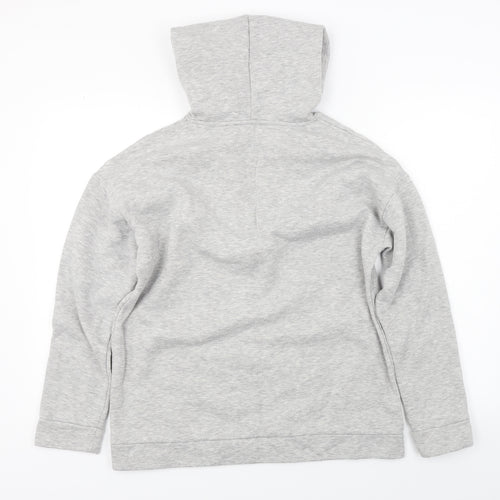 Papaya  Womens Grey   Pullover Hoodie Size M