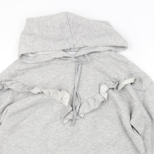 Papaya  Womens Grey   Pullover Hoodie Size M
