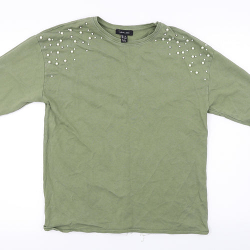 New Look  Womens Green   Pullover Jumper Size 10