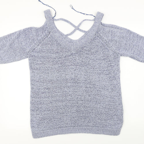 F&F  Womens Blue   Pullover Jumper Size 16