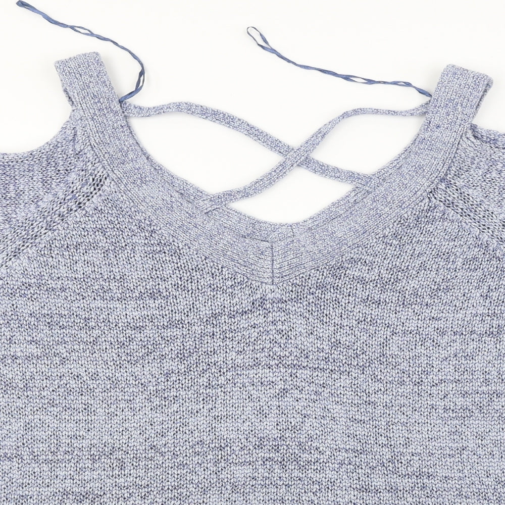 F&F  Womens Blue   Pullover Jumper Size 16