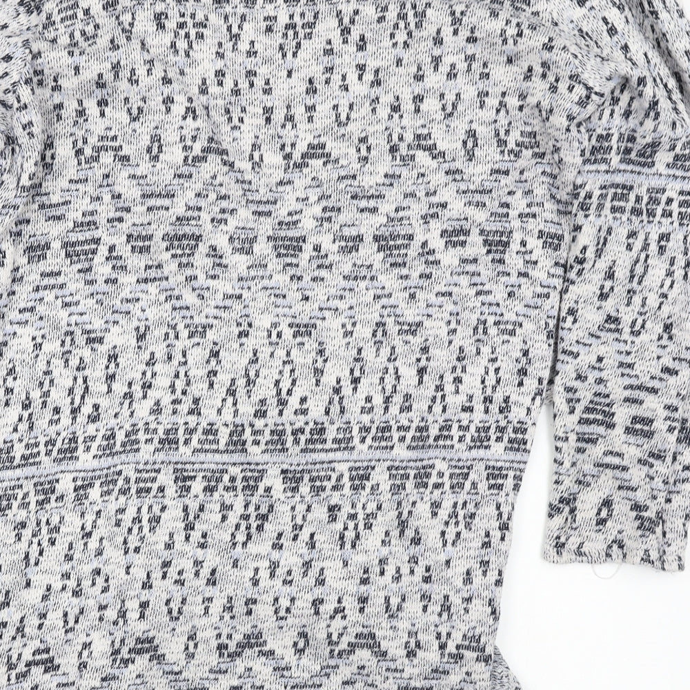 Atmosphere  Womens Grey   Cardigan Jumper Size L