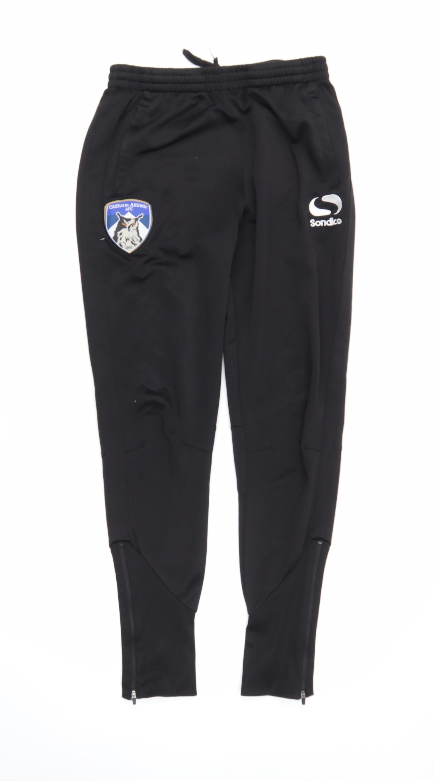 Sondico Mens Black   Jogger Trousers Size S L28 in - Oldham Athletic