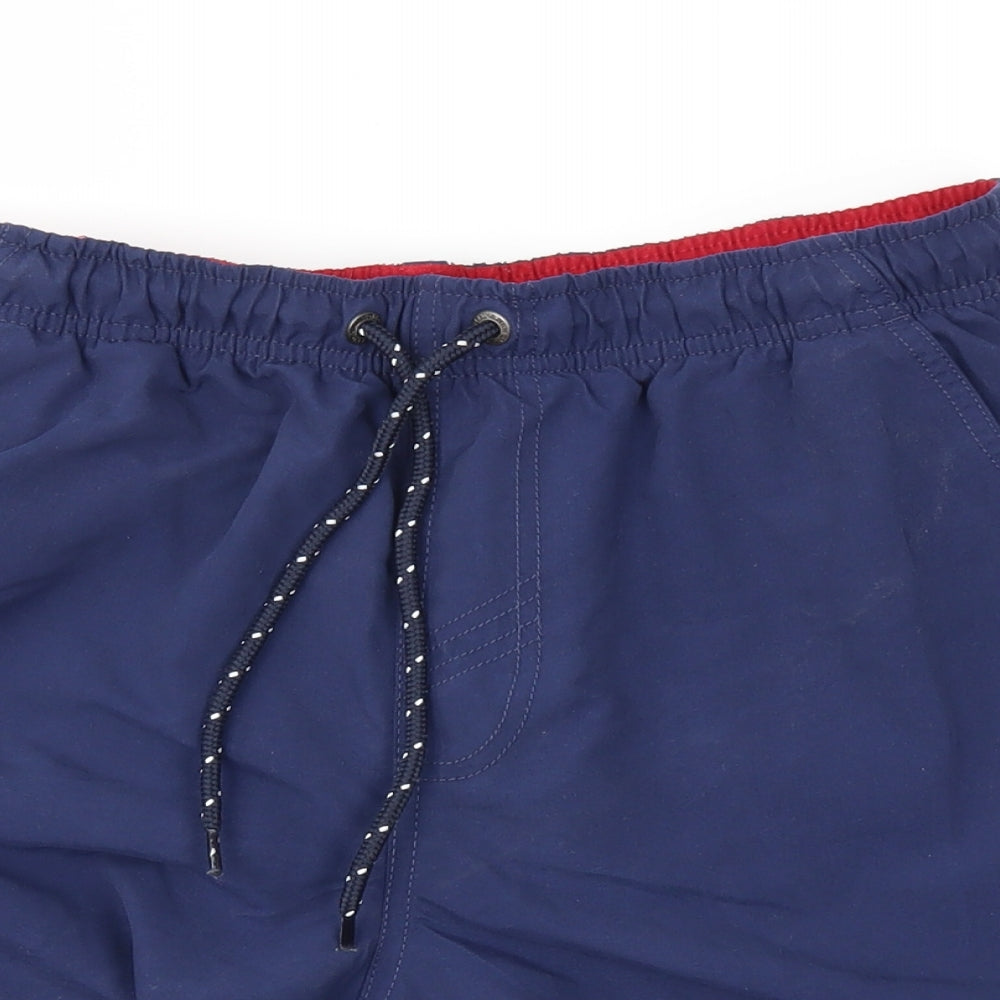 Maine Mens Blue   Cargo Shorts Size M