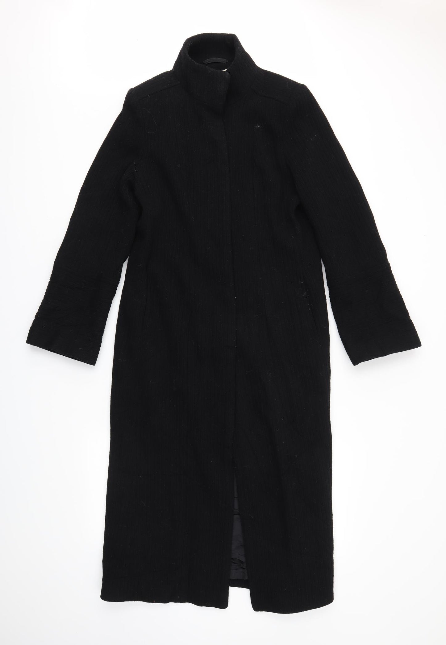 Laura Ashley Womens Black   Pea Coat Coat Size 10