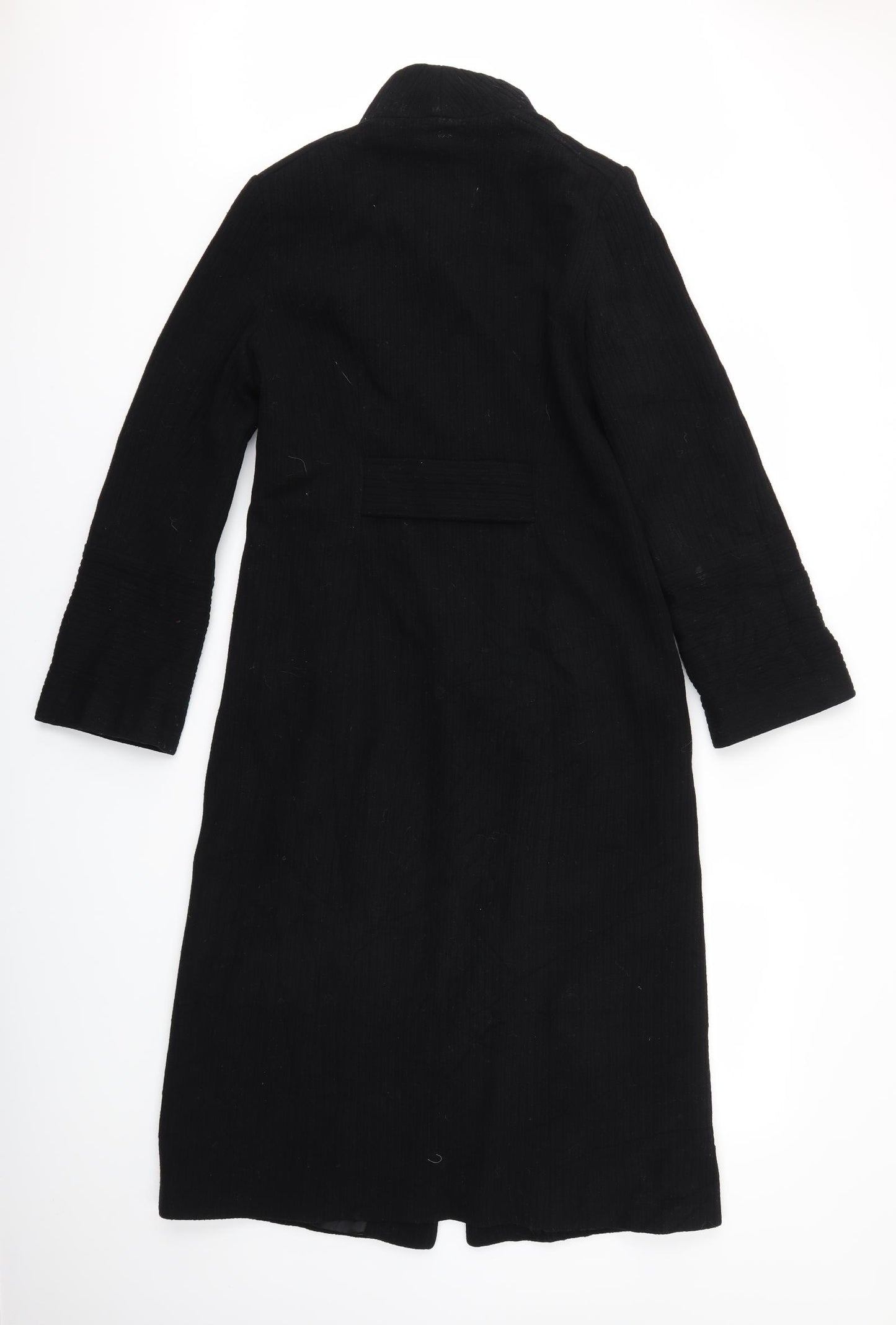 Laura Ashley Womens Black   Pea Coat Coat Size 10
