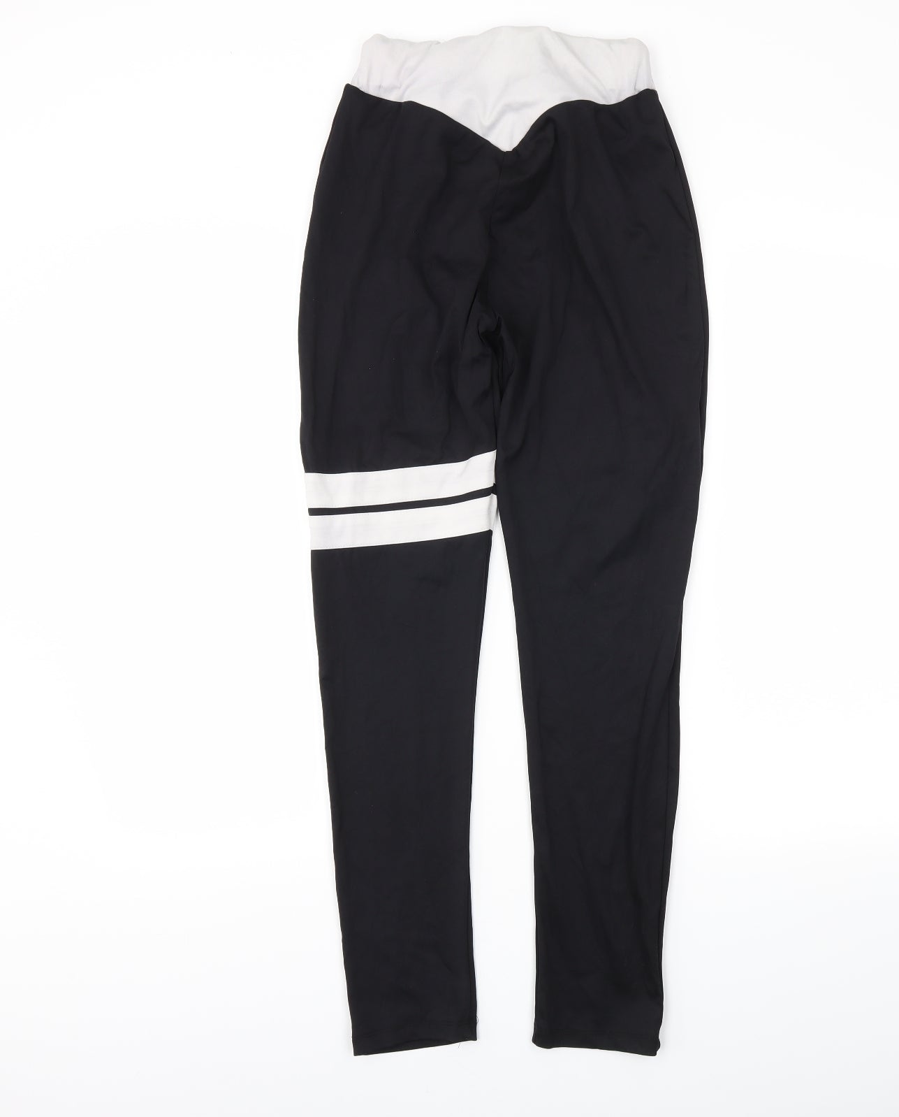 Boohoo Womens Black   Pedal Pusher Leggings Size 8 L26 in