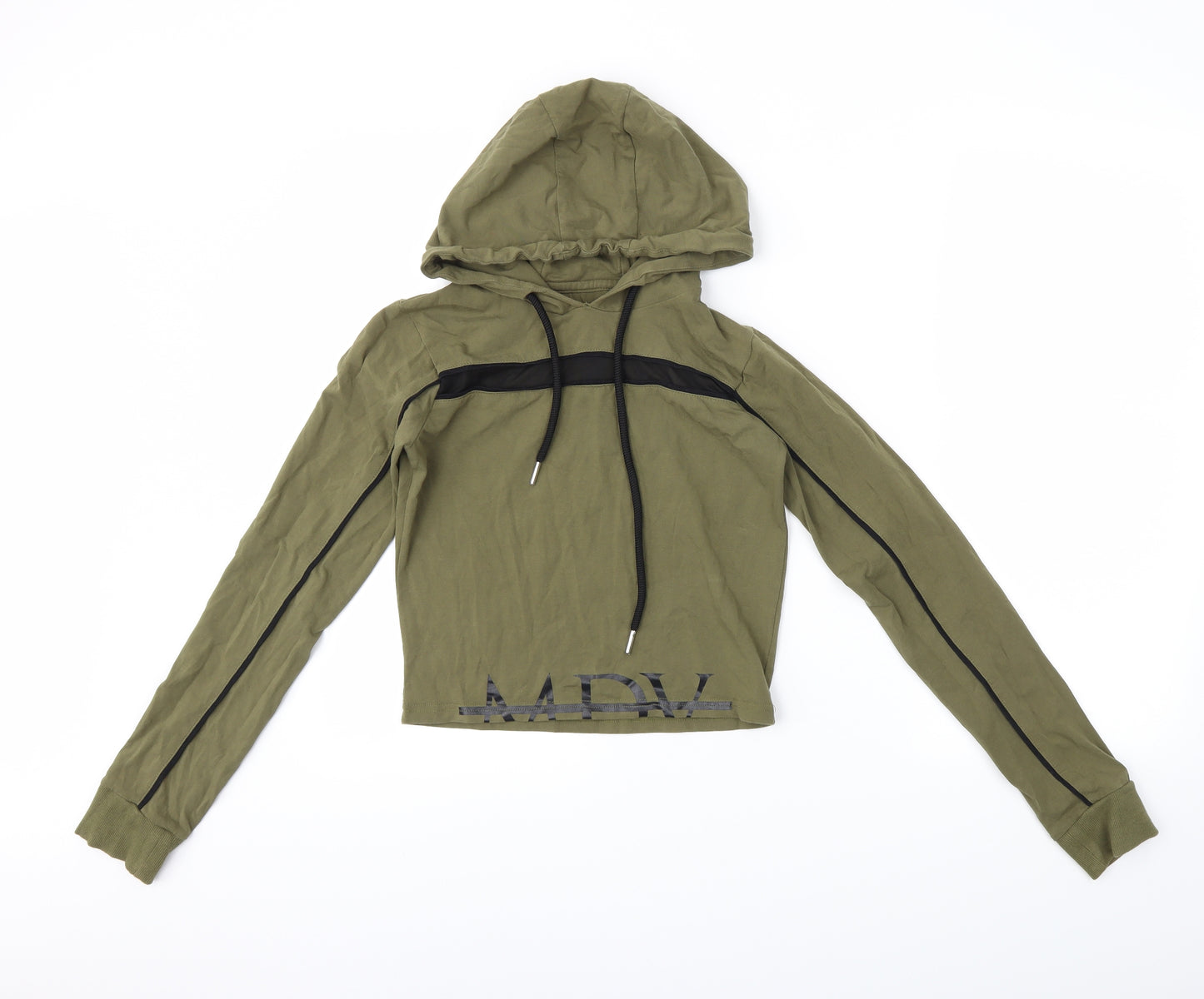 Preworn Womens Green   Pullover Hoodie Size M