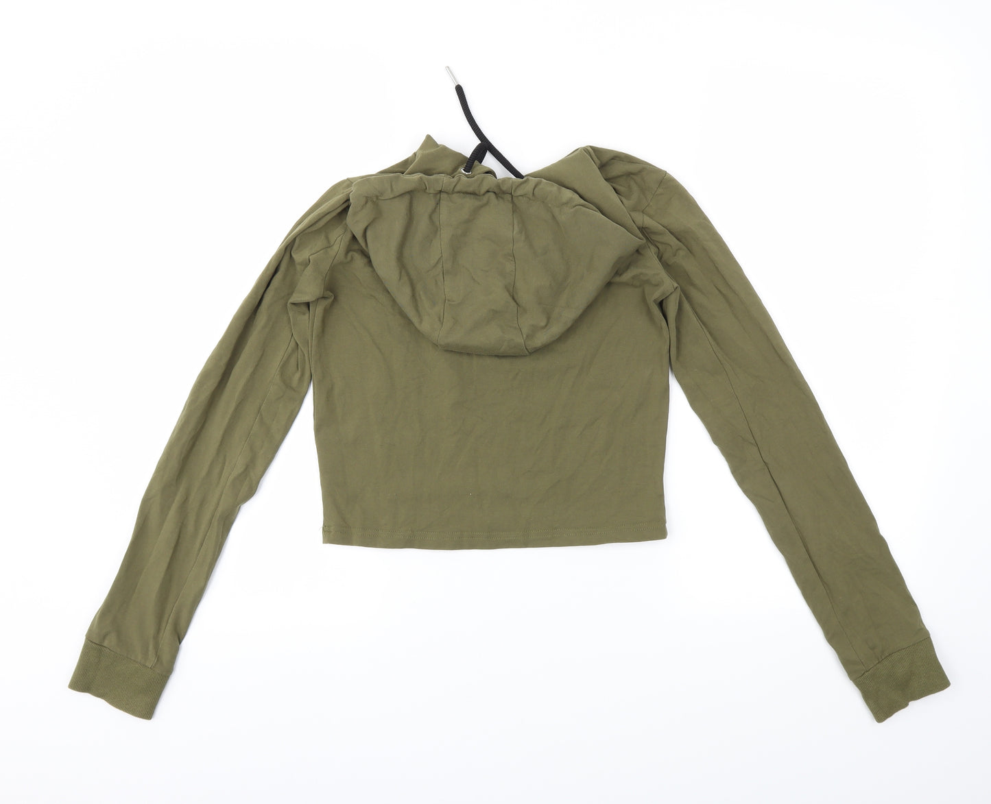 Preworn Womens Green   Pullover Hoodie Size M