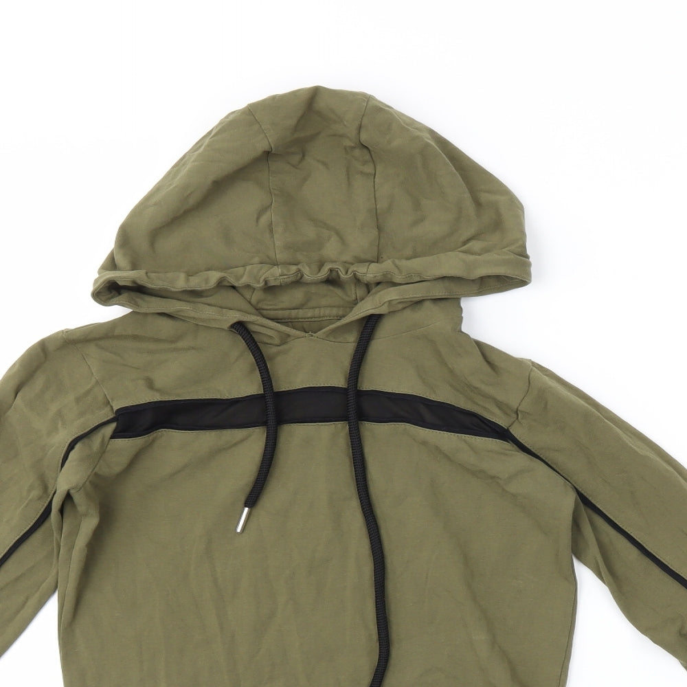 Preworn Womens Green   Pullover Hoodie Size M