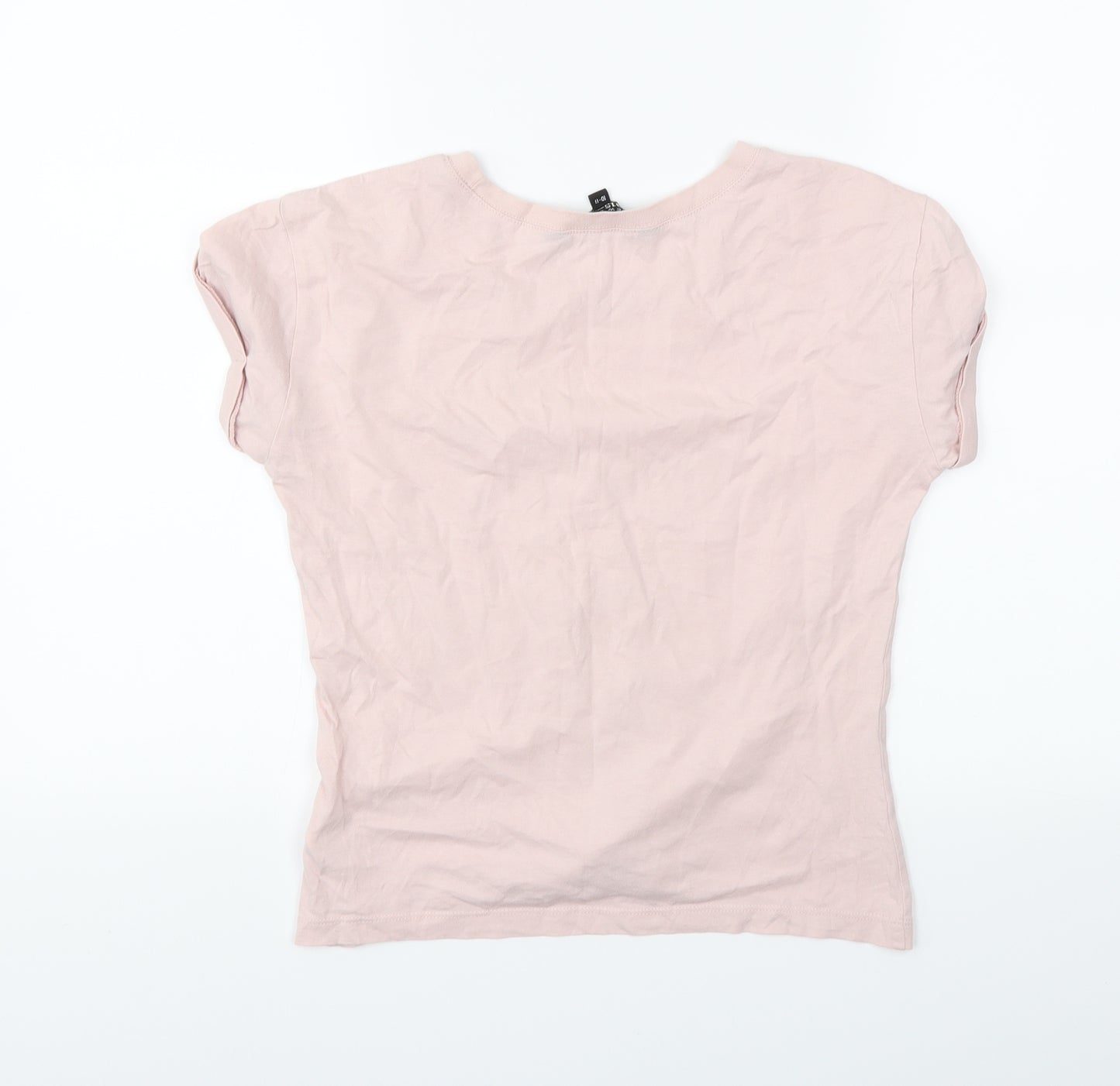 newlook Girls Pink   Basic T-Shirt Size 10-11 Years