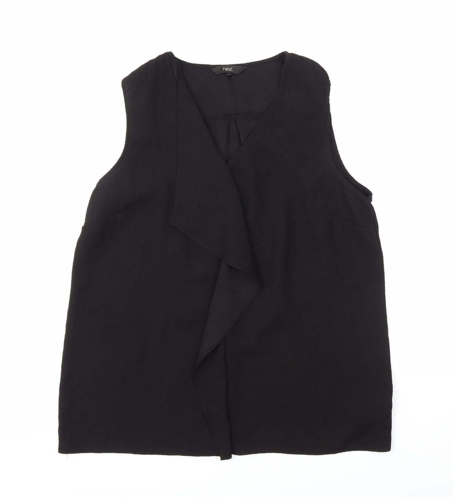 NEXT Womens Black   Basic Blouse Size 16
