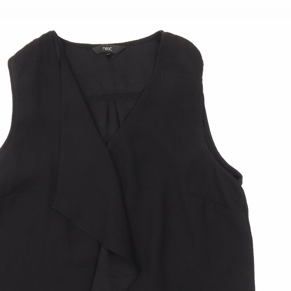 NEXT Womens Black   Basic Blouse Size 16
